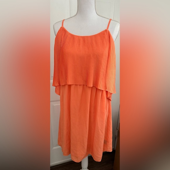 Mossimo Supply Co. Dresses & Skirts - MOSSIMO - Orange layered dress.